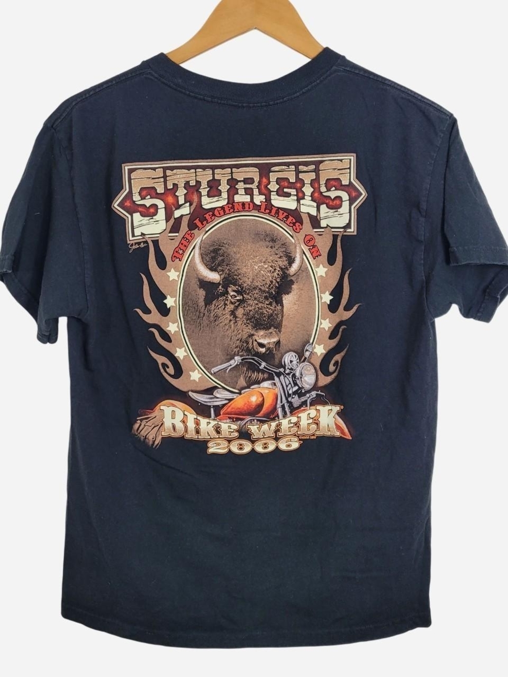 Sturgis Bike Week 2006 Black Graphic Tee